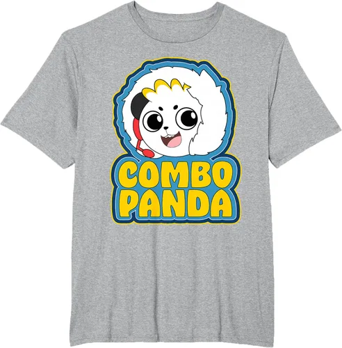 Vista 48 de Ryan's World Arctic Adventures Combo Panda Camiseta, Azul / Patchwork, S Azul Marino