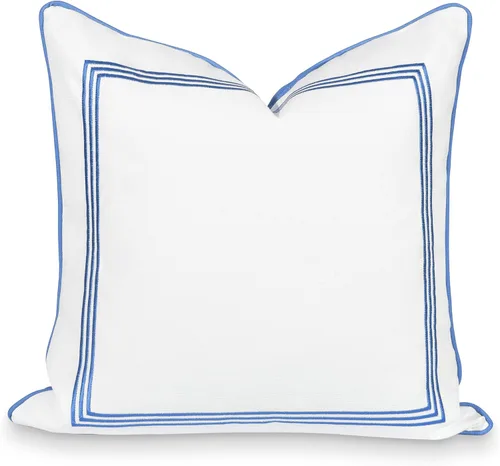 Vista 11 de Hofdeco Premium Funda de almohada lumbar para interiores y exteriores, solo para patio, 12 x 20 pulgadas, repelente al agua para patio trasero
