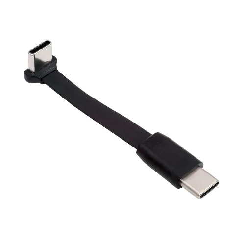 Vista 14 de xiwai Cable de carga USB-C corto en ángulo macho a macho de 5.9 in ultra