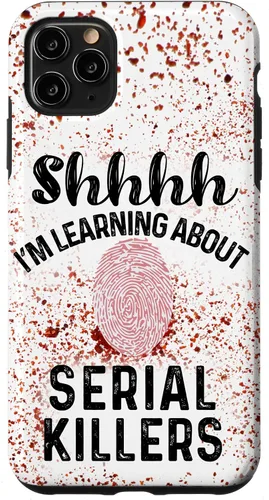 Vista 13 de True Crime Podcast Serial Killer Documentary Murder Podcast Case for iPhone 17