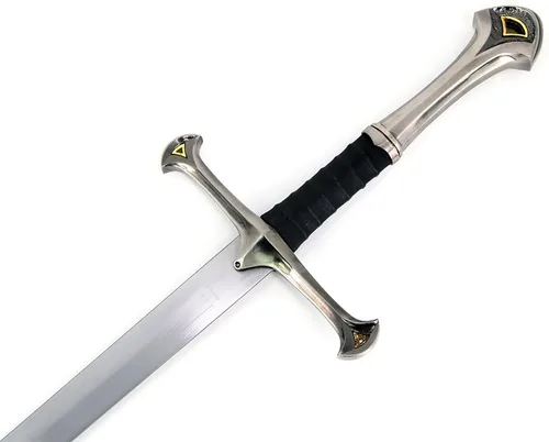Vista 5 de Vulcan Gear - Espada medieval de la Edad Media con vaina a juego
