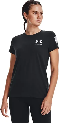 Vista 3 de Under Armour Nueva camiseta Freedom Banner para mujer