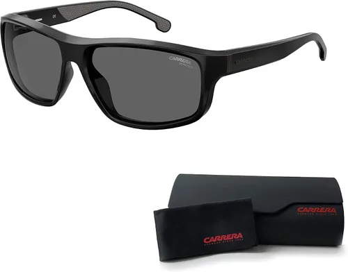 Vista 3 de Carrera CA8038S Rectangle Sunglasses For Men + BUNDLE with Designer iWear Complimentary Eyewear Care Kit