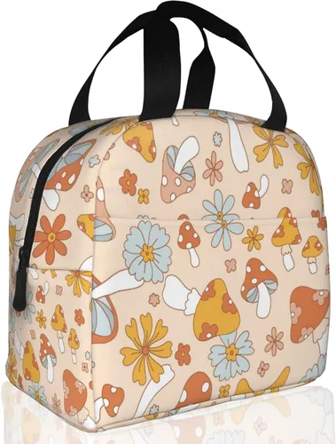 Vista 12 de Lonchera con aislamiento de ojo malvado azul para niñas y niños, lonchera reutilizable para niños, adultos, escuela, estudiantes, trabajo, picnic