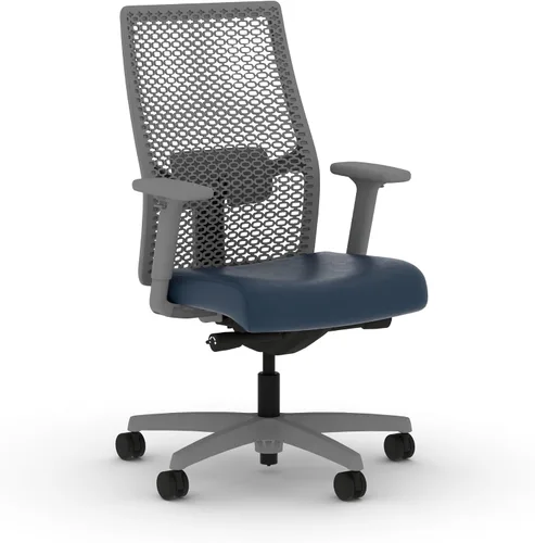 Vista 27 de HON Ignition 2.0 ReActiv - Silla de oficina ergonómica, silla de escritorio de malla con soporte lumbar, inclinación de sincronización avanzada