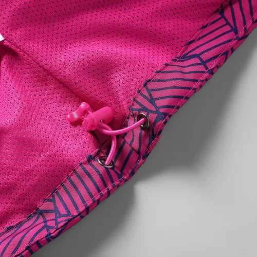 Vista 4 de Aagetenar Chaqueta impermeable para mujer, para exteriores, con capucha, ligera, rompevientos para senderismo