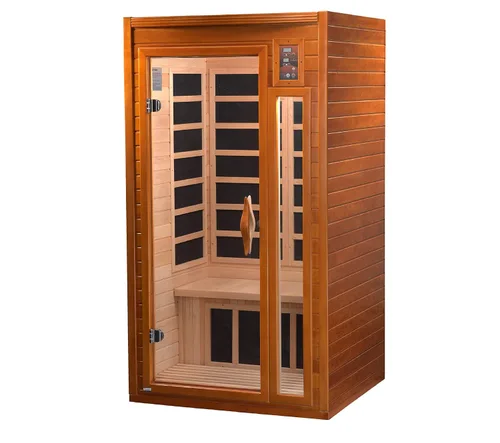 Vista 2 de 2021 Dynamic Barcelona DYN-6106-01 Sauna de infrarrojos lejanos con bajo EMF (menos de 8 MG) - Entrega lateral en la acera