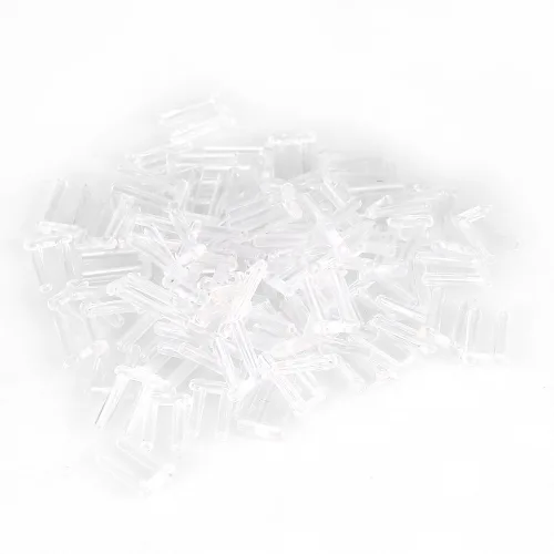 Vista 7 de Mangas de marcos sin bordes, 3 tipos 100 unidades de mangas de compresión de plástico para gafas sin montura Accesorios Herramientas (01 #)