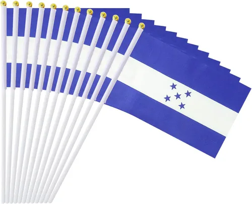Vista 48 de Bandera de Australia Bandera Australiana, Pequeña Mini Bandera de Australia de Mano con Palo, Ideal para Fiestas, Desfiles, Eventos Deportivos