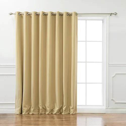Vista 7 de Best Home Fashion Cortina térmica opaca con parte superior con ojales anchos Gris