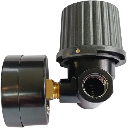 Vista 5 de Regulador de presión de aire de reemplazo de 1/4" NPT para compresor de aire