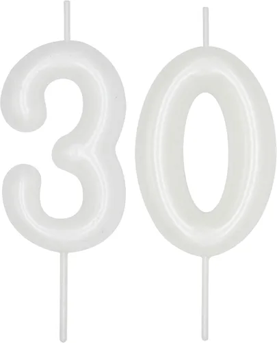 Vista 197 de DERVENTA Vela con números de 2.36 pulgadas, decoración perfecta para cumpleaños, brunch, postre, pastel, 1 pieza (número 0 rosa)