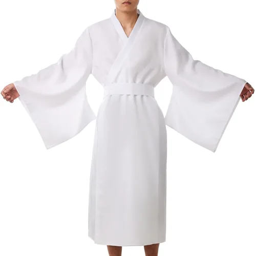 Vista 2 de BPURB Bata Yukata para hombre, kimono tradicional japonés para ropa interior de hombre