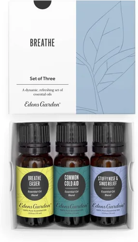 Vista 24 de Edens Garden Juego de 3 aceites esenciales para dolores y dolores, 100% puro, grado terapéutico, mezclas de aromaterapia sin diluir y naturales