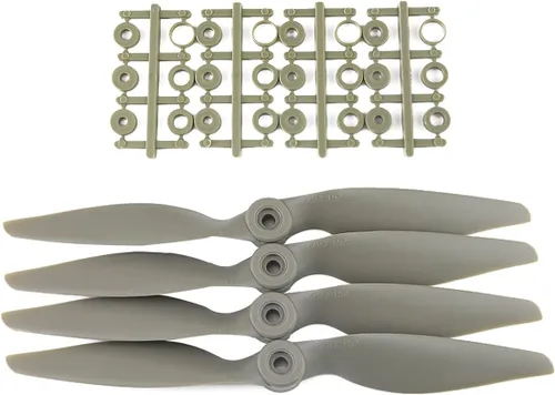 Vista 5 de SoloGood 8PCS CCW Gemfan APC Nylon Propeller 9060 Prop para avión RC con anillos adaptadores