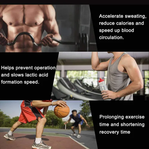 Vista 2 de AICHUN BEAUTY Paquete de ocho para hombres cintura fuerte Torso masculino líneas suaves prensa fitness vientre quemar grasa muscular quitar renueva