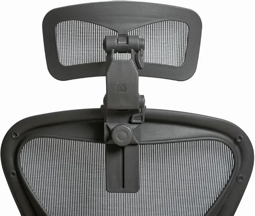 Vista 8 de Engineered Now El reposacabezas original para la silla Herman Miller Aeron (grafito, HW)