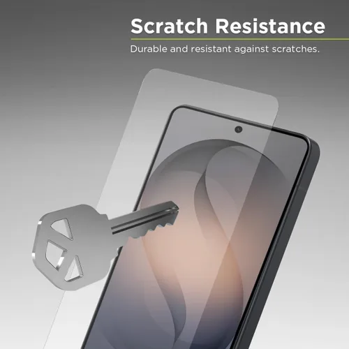 Vista 3 de PureGear Protector de pantalla de vidrio templado HD de máxima claridad para Samsung Galaxy S26 Ultra (2026), compatible con sensor de huellas