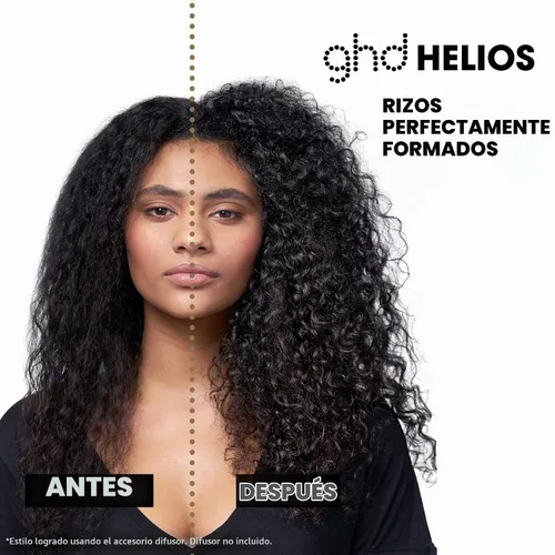 Vista 3 de ghd Helios & Flight+ Secadores de pelo de tamaño de viaje Secador profesional Soplado digno de salón con flujo de aire ultra potente Vida útil