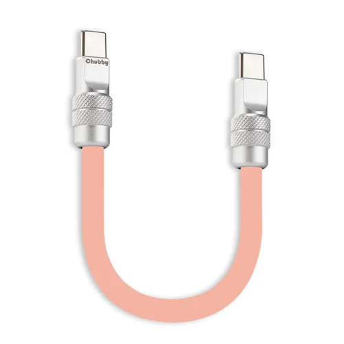 Vista 41 de chubbycable Cable corto USB C a C de 240 W, color naranja, 20 pulgadas Para iPhone 18/17/16/15 Series, MacBook Pro/Air, Galaxy S26/S25/S24, cable