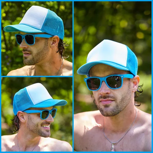 Vista 153 de Funky Junque Gorra de béisbol de béisbol en blanco para hombre y mujer
