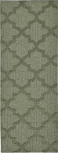 Vista 79 de Alfombra de Área Garland Rug Quatro Negra de 3' x 5' con Diseño de Enrejado Cut-Loop - Suave, Cómoda, Elegante y Económica en un Hermoso Color Negro