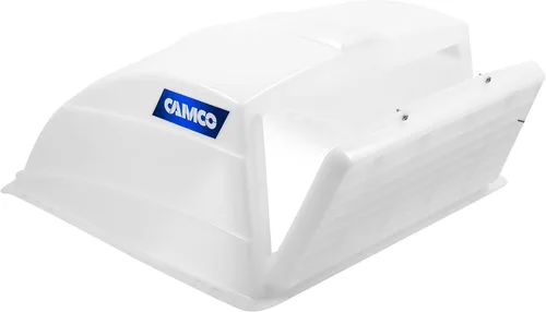 Vista 2 de Camco 40431 RV Cubierta de ventilación de techo blanca