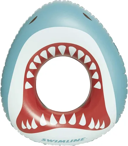 Vista 14 de Swimline Pool Ring – Inflatable Lounge Float with Fun Design for Adults & Teens – Durable Vinyl Ring for Pool, Lake, or Beach – Easy to Inflate and