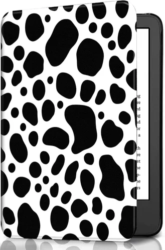 Vista 81 de Funda para Kindle básico de 6 pulgadas (11.ª generación), múltiples ángulos, piel sintética, delgada, con función de encendido y apagado automático