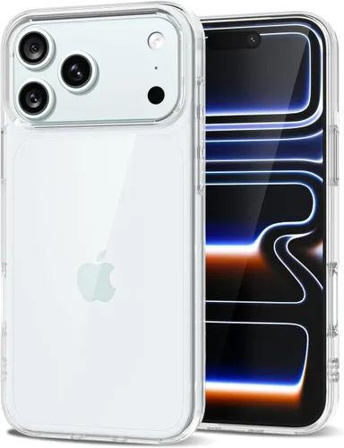 Vista 269 de LoeoeL para iPhone 8 Plus/ 7 Plus Funda Transparente, Funda Híbrida de Teléfono [Plástico Duro y Parachoques de Silicona Suave] Cubierta Protectora