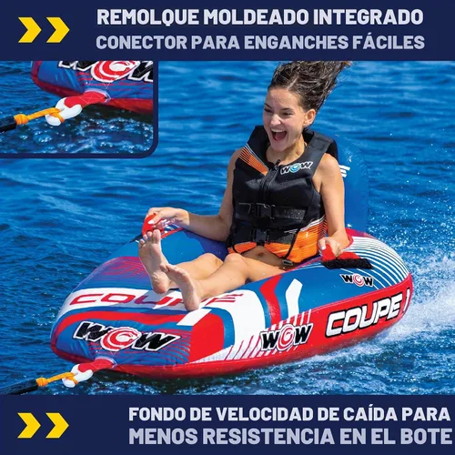 Vista 4 de Wow Coupé - Tubo inflable remolcable para bañera