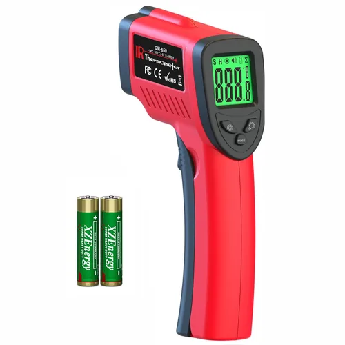 Vista 10 de Actualización 2023 Termómetro Infrarrojo Láser, Pistola de Temperatura Digital sin Contacto, -58℉～1112℉ (-50℃～600℃) Termómetro IR para Industrial