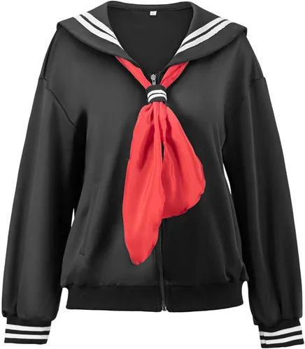 Vista 3 de Juego de calcetines de anime japonés con diseño de marinero JK Harajuku