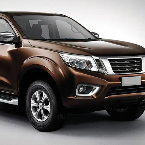 Vista 6 de BAKUGO 2 unids coche LED diurna luz de señal de giro DRL lámpara de niebla para Nissan Navara NP300 2015 2016 2017 2018 2019