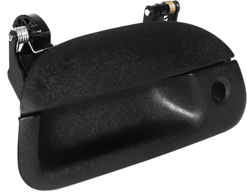 Vista 3 de Auto Dynasty [Modelo de ojo de cerradura] Manija de puerta trasera estilo fábrica compatible con Ford F150 F250 F350 F450 F550 Serie F Lobo Explorer