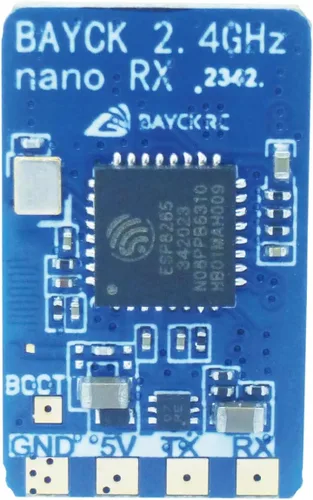 Vista 4 de BAYCKRC ELRS 2.4GHz FPV Receptor ExpressLRS Nano Receptor para FPV Racing Drones y Micro Quadcopters