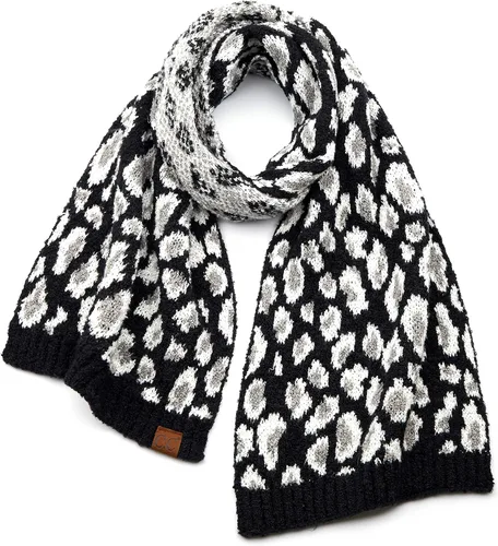 Vista 4 de Juego de 3 piezas con gorro con pompón, bufanda y guantes de punto trenzado, suave, elástico, abrigado y a la moda