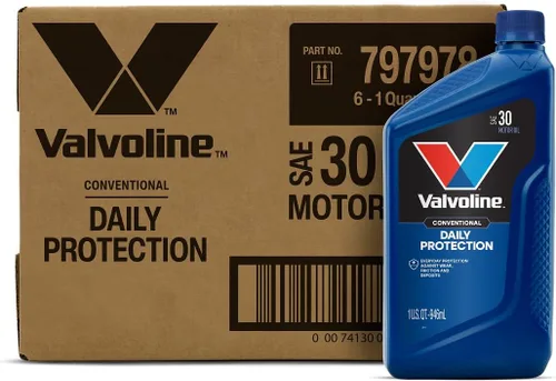 Vista 37 de Valvoline Daily Protection 10W-30 Aceite de motor convencional, 1 cuarto de galón