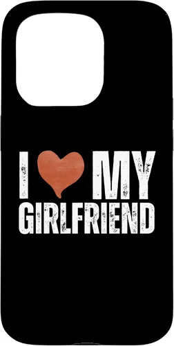 Vista 14 de I Love My Girlfriend I Heart My Girlfriend Funny Retro Case for iPhone 17