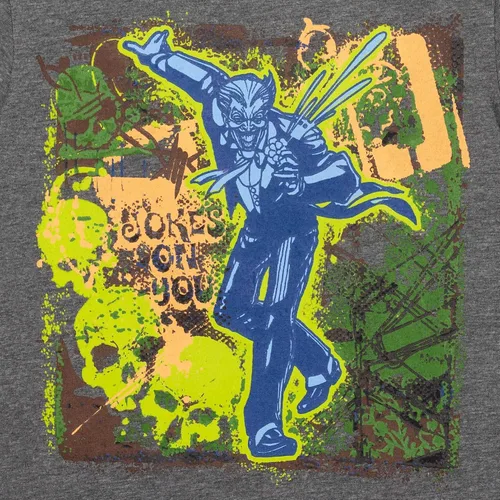 Vista 7 de DC Comics Paquete de 3 camisetas gráficas de Batman Joker de la Liga de la Justicia