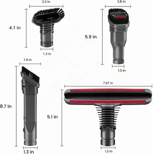 Vista 2 de Kit de herramientas de repuesto para Dyson V6 DC24 DC33 DC35 DC39 DC44 DC58 DC59 DC62 DC74, accesorios de aspiradora inalámbrica Dyson