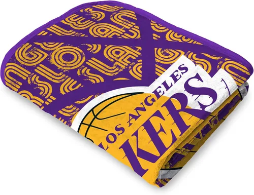 Vista 4 de Manta con licencia oficial de la NBA "Redux" Micro Raschel, multicolor, 46 x 60 pulgadas