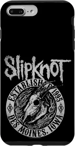 Vista 12 de Funda negra oficial de Slipknot Goat Flames para iPhone 17