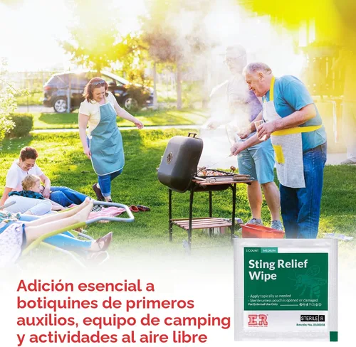 Vista 6 de Ever Ready First Aid Toallitas para aliviar picaduras, 100 unidades..