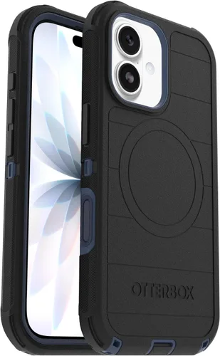 Vista 16 de OtterBox Funda para iPhone 17 Defender Pro Series - Negro - Funda para iPhone resistente, resistente y duradera, se ajusta a MagSafe