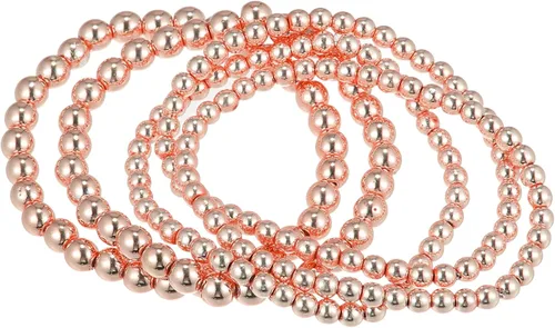 Vista 7 de VOCOSTE Pulsera de cuentas para mujer kit de pulsera elástica elástica apilable
