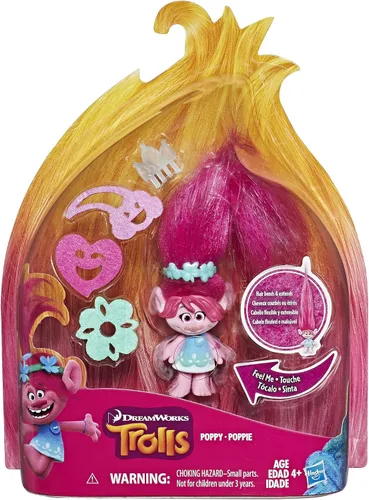 Vista 2 de Trolls DreamWorks Hair Raising Poppy