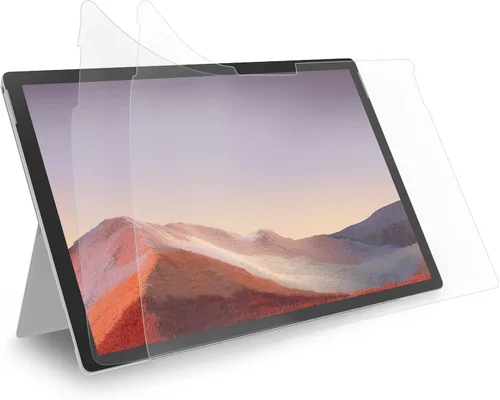 Vista 10 de Paquete de 2 protectores de pantalla compatibles con Microsoft Surface Go 3 / Go 2 /Go (2021/2020), papel mate, resistente a los arañazos