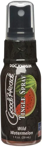 Vista 3 de Doc Johnson GoodHead - Tingle Spray - Fresa salivante - 1 fl oz (1.0 fl oz)