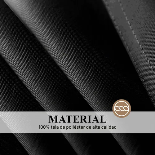 Vista 6 de Mantel Cuadrado 52 x 52 Pulgadas Manteles Negros Resistente a Manchas y Arrugas Lavable de Poliéster para Fiestas, Buffets y Bodas Mantel